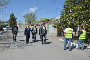 Tərtər şəhərində tikinti-quruculuq və abadlıq işləri müasir şəhərsalmanın tələblərinə uyğun olaraq aparılır