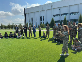 Tərtərdə “Poliqon” gənclərin hərbi-vətənpərvərlik düşərgəsi start götürüb