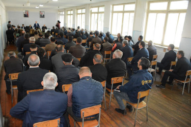 İcra başçısının Cəmilli kəndində səyyar-qəbul görüşü olub