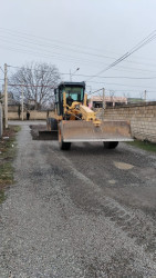 Tərtər şəhərinin şəhid Maarif Mustafayev küçəsində asfalt örtüyünün salınması işlərinə başlanılıb