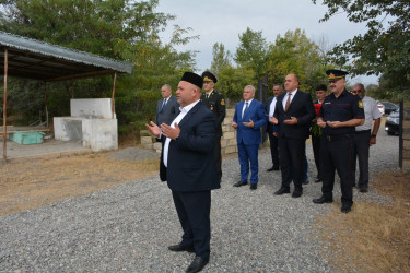 19 sentyabr antiterror əməliyyatları zamanı şəhid olan Ruslan Lalayevin il mərasimi keçirilib