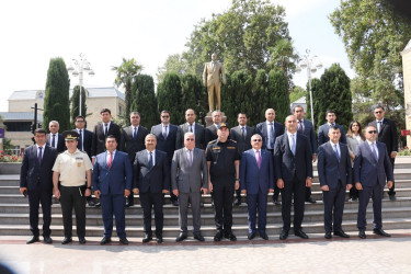 Tərtərdə Qarabağ Regional Memarlıq və Şəhərsalma Baş İdarəsinin yaradılmasının 5 illiyinə həsr olunmuş tədbir keçirilib