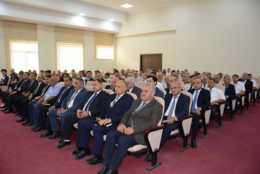 Tərtər Rayon İcra Hakimiyyətində növbəti aparat müşavirəsi keçirilib