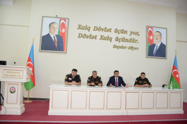 Tərtərdə meşə, yaşıllıq və əkin sahələrinin yanğın təhlükəsizliyinə dair tədbir keçirilib