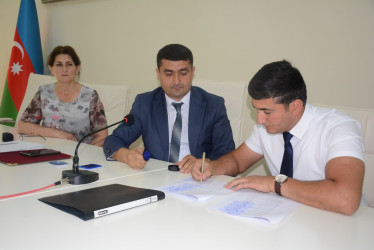 Rayon statistika idarəsi tərəfindən 42 ədəd planşet tipli kompüter İƏD üzrə nümayəndələrə təhvil verildi