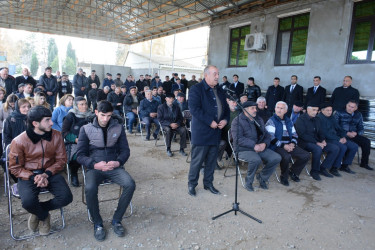 Rayon rəhbərinin Borsunlu kəndində növbəti səyyar qəbul-görüşü keçirilib