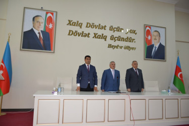 “Konstitusiya və Suverenlik ili -  2025”: Tərtərdə 23 İyun Dövlət Qulluqçularının Peşə Bayramı Günü münasibətilə tədbir keçirilib