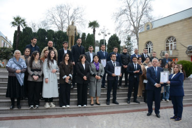 Tərtərdə Müdafiə Sənayesi Nazirliyi işçilərinin peşə bayramı günü qeyd olunub