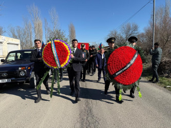 Birinci Qarabağ müharibəsi şəhidi Dadaş Dadaşovla vida mərasimi keçirilib