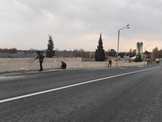 Tərtər şəhərində abadlıq və quruculuq işləri davam edir