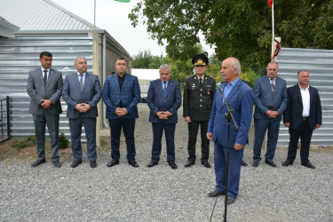 Tərtər rayonunun Səhləbad kəndində şəhid İntiqam Ağayevin xatirəsinə inşa edilmiş bulağın açılışı olub