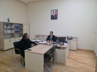 Tərtər Rayon İcra Hakimiyyətində mütəmadi olaraq vətəndaşların müraciətləri dinlənilir