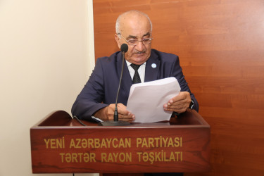Tərtər Rayon Ağsaqqallar Şurasının hesabat-seçki yığıncağı keçirilib