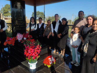 Vətən Müharibəsi şəhidi Abbaslı Elnurun şəhadətə qovuşmasının 6-cı ildönümü münasibətilə məzarı ziyarət olunub