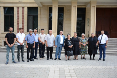 Tərtərli şəhid ailələri və  Vətən müharibəsi əlilləri müalicə və istirahət üçün Naftalan şəhərinə yola salınıb