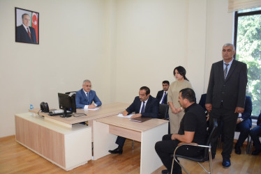 Rayon rəhbəri tərəfindən növbəti dəfə vətəndaşların müraciətləri dinlənilib