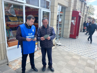 Tərtər rayonu ərazisində narkomanlığa və narkotik vasitələrin qanunsuz  dövriyyəsinə qarşı maarifləndirmə tədbirləri davam edir