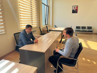 Tərtər Rayon İcra Hakimiyyətində mütəmadi olaraq vətəndaşların müraciətləri dinlənilir