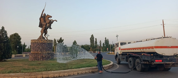 Tərtər şəhəri ərazisində iməclik aksiyası keçirilib