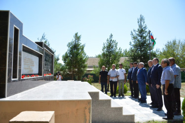 Tərtər Rayon İcra Hakimiyyətinin başçısı Müstəqim Məmmədovun növbəti səyyar-qəbul görüşü Qaynaq kəndində keçirilib