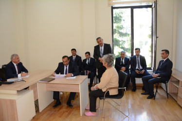 Rayon rəhbəri tərəfindən növbəti dəfə vətəndaşların müraciətləri dinlənilib