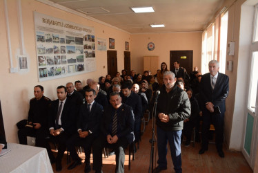 Rayon rəhbərinin növbəti səyyar-qəbul görüşü Alışarlı kəndində keçirilib