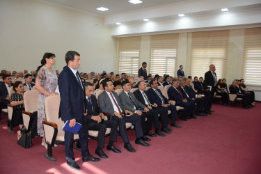 Tərtərdə “Azərbaycan Respublikasında kənd təsərrüfatı, balıqçılıq və akvakultura məhsullarının istehsalı və emalı sahələrinin inkişafına dair 2026–2030-cu illər üçün Dövlət Proqramı”nın icrasından irəli gələn vəzifələr müzakirə olunub