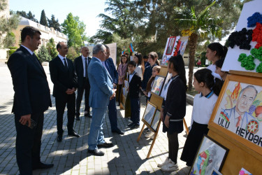 Konstitusiya və Suverenlik İli-2025”: Tərtərdə Ulu Öndər Heydər Əliyevin anadan olmasının 102-ci ildönümü ilə əlaqədar rəsm müsabiqəsi keçirilib