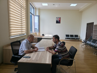 Tərtər Rayon İcra Hakimiyyətində mütəmadi olaraq vətəndaşların müraciətləri dinlənilir