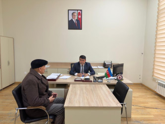 Tərtər Rayon İcra Hakimiyyətində mütəmadi olaraq vətəndaşların müraciətləri dinlənilir