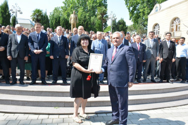 Tərtərdə Su təsərrüfatı və meliorasiya işçilərinin peşə bayramı qeyd olunub