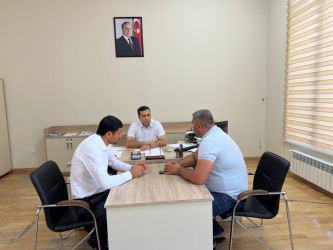 Tərtər Rayon İcra Hakimiyyətində mütəmadi olaraq vətəndaşların müraciətləri dinlənilir