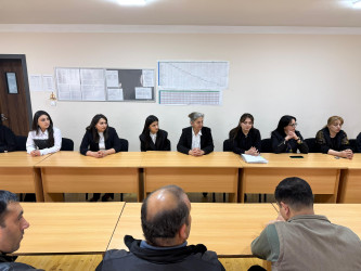Azərbaycan ədəbi dilinin düzgün tətbiqi ilə bağlı maarifləndirici tədbir keçirilib