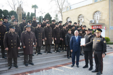 Tərtərdə Fövqəladə Hallar Nazirliyi işçilərinin peşə bayramı qeyd olunub