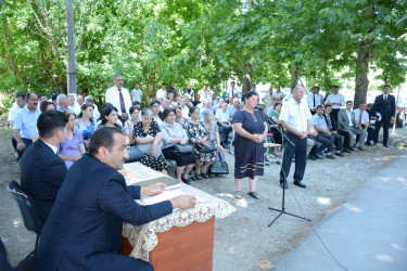 Tərtər Rayon İcra Hakimiyyətinin başçısı Müstəqim Məmmədovun növbəti səyyar-qəbul görüşü Əskipara kəndində keçirilib