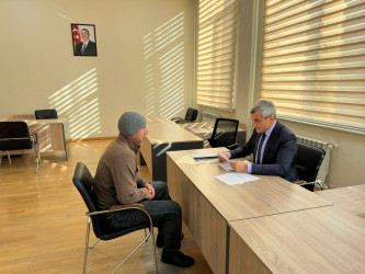 Tərtər Rayon İcra Hakimiyyətində mütəmadi olaraq vətəndaşların müraciətləri dinlənilir