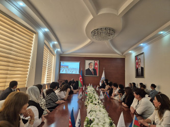 Tərtərdə 15 İyun – Milli Qurtuluş Günü ərəfəsində gənclərlə görüş keçirilib