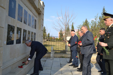 Tərtər Rayon İcra Hakimiyyətinin başçısı Müstəqim Məmmədovun növbəti səyyar-qəbul görüşü Yuxarı Qaradağlı kəndində keçirilib