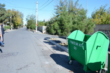 Tərtərdə tullantıların idarə edilməsi istiqamətində işlər aparılıb