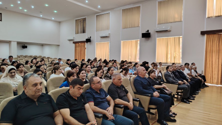 Tərtər Rayon Mədəniyyət Mərkəzində 27 Sentyabr – Anım Gününə həsr olunmuş tədbir keçirilib