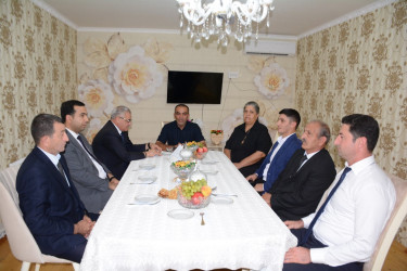 Tərtər Rayon İcra Hakimiyyətinin başçısı 27 Sentyabr – Anım Günü ilə əlaqədar Vətən müharibəsi şəhidi Surxayzadə Cahangirin ailəsini ziyarət edib