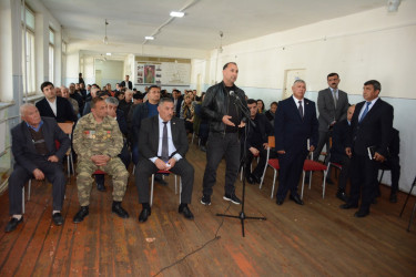 İcra başçısının Cəmilli kəndində səyyar-qəbul görüşü olub