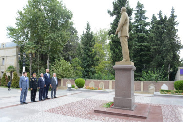 Qarabağ Regional Memarlıq və Şəhərsalma Baş idarəsinin yaradılmasının dördüncü ili münasibəti ilə tədbir keçirilib