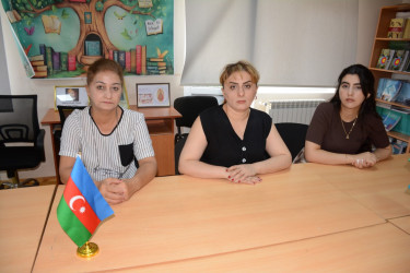 “Gənclər sülhün carçılarıdır” mövzusunda tədbir keçirilib