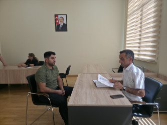 Tərtər Rayon İcra Hakimiyyətində mütəmadi olaraq vətəndaşların müraciətləri dinlənilir