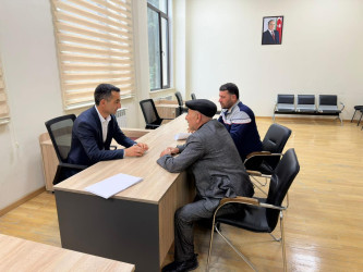 Tərtər Rayon İcra Hakimiyyətində mütəmadi olaraq vətəndaşların müraciətləri dinlənilir