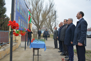 İcra başçısı Qaradağlı kənd tam orta məktəbində mövcud şəraitlə tanış olub