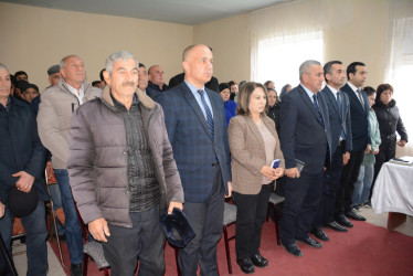 Rayon rəhbərinin növbəti səyyar-qəbul görüşü Ağkənd kəndində keçirilib