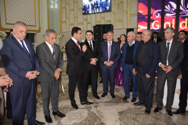 Rayon rəhbəri Vətən Müharibəsi Qəhrəmanı Azər Abdullazadənin toy şənliyində iştirak edib
