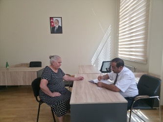 Tərtər Rayon İcra Hakimiyyətində mütəmadi olaraq vətəndaşların müraciətləri dinlənilir